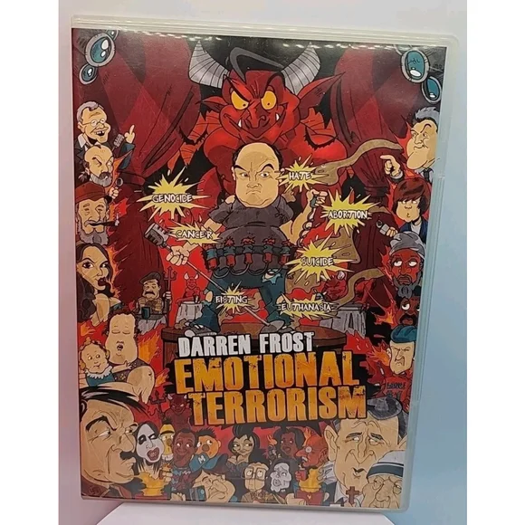 Darren Frost Emotional Terrorism DVD Autographed Signed - Picture 4 of 5